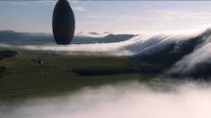 The alien ships in Arrival