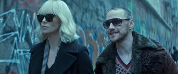 Charlize Theron and James McAvoy star in Atomic Blonde.