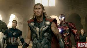 Chris Hemsworth as Thor in The Avengers: Age of Ultron
