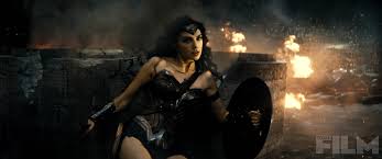 Gal Gadot as Wonder Woman in Batman v Superman: Dawn of Justice