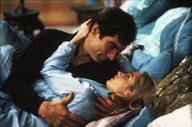 Timothy Dalton and Maryam d'Abo in The Living Daylights