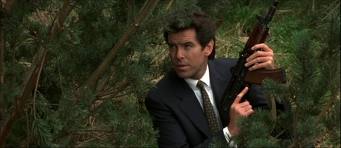 Pierce Brosnan as James Bond in GoldenEye