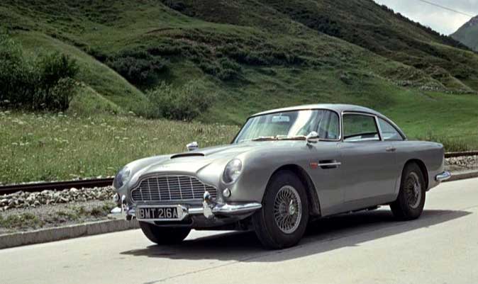 Aston Martin DB5 from Goldfinger