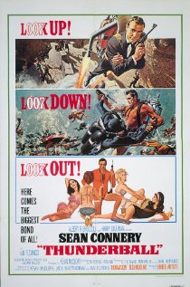 Thunderball movie poster