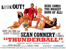 Thunderball movie poster