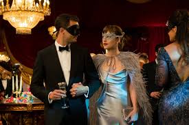 Jamie Dornan and Dakota Johnson star in Fifty Shades Darker