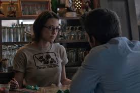 Carrie Coon and Ben Affleck in Gone Girl
