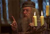 Michael Gambon as Professor Albus Dumbledore