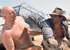 Harrison Ford in action as Indiana Jones in Raiders of the Lost Ark