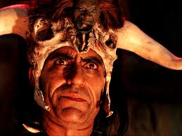 Amrish Puri as Mola Ram in Indiana Jones and the Temple of Doom