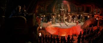 The Temple of Doom in Indiana Jones and the Temple of Doom