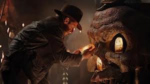 Harrison Ford as Indiana Jones in Indiana Jones and the Temple of Doom