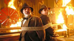 Sean Connery and Harrison Ford in Indiana Jones and the Last Crusade