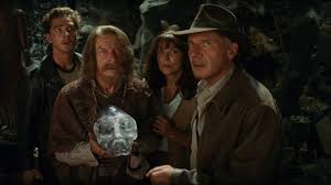 Shia LeBeouf, John Hurt, Harrison Ford and Karen Allen in Indiana Jones and the Kingdom of the Crystal Skull