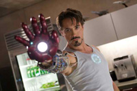 Robert Downey Jr. as Tony Stark in Iron Man