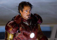 Robert Downey Jr. as Tony Stark in Iron Man