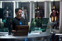 Robert Downey Jr. as Tony Stark in Iron Man 2