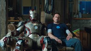 Robert Downey Jr. as Tony Stark/Iron Man in Iron Man 3