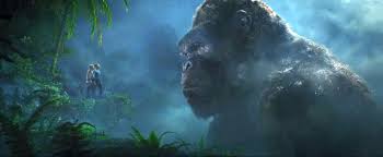 Brie Larson, Tom Hiddleston and Kong star in Kong: Skull Island