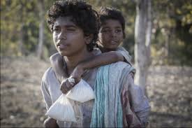 Abhishek Bharate and Sunny Pawar in Lion