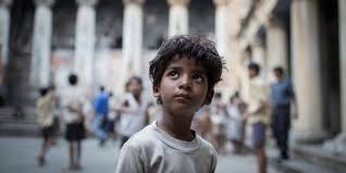 Sunny Pawar as Saroo in Lion