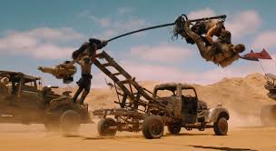 Action sequence from Mad Max: Fury Road