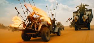 Action sequence from Mad Max: Fury Road