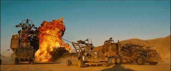 Action sequence from Mad Max: Fury Road