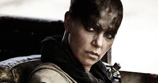 Charlize Therone as Imperator Furiosa in Mad Max: Fury Road