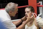 Photo of Clint Eastwood and Hillary Swank in Million Dollar Baby