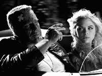 Mickey Rourke and Jamie King in Sin City