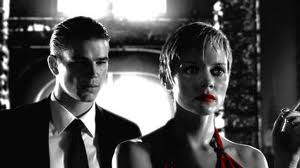 Josh Hartnett and Marley Shelton in Sin City