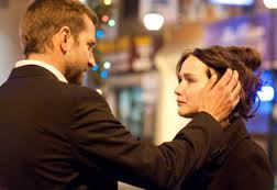 Bradley Cooper and Jennifer Lawrence in Silver Linings Playbook