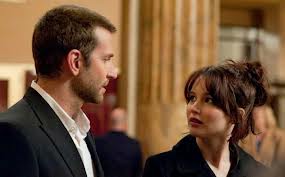 Bradley Cooper and Jennifer Lawrence in Silver Linings Playbook