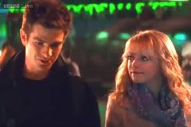 Andrew Garfield and Emma Stone in The Amazing Spider-Man 2