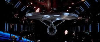 Starship Enterprise in drydock in Star Trek: The Motion Picture