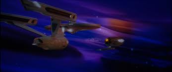 Starship Enterprise in Star Trek II: The Wrath of Khan