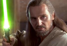 Liam Neeson as Qui-Gonn Jinn in Star Wars: The Phantom Menace