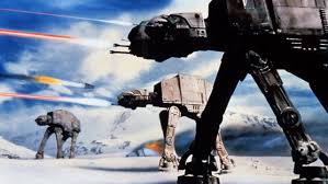 Action scene from Star Wars: The Empire Strikes Back