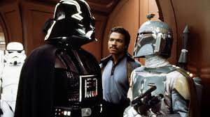 David Prowse and Billy Dee Williams star in Star Wars: The Empire Strikes Back