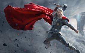 Chris Hemsworth as Thor in Thor: The Dark World