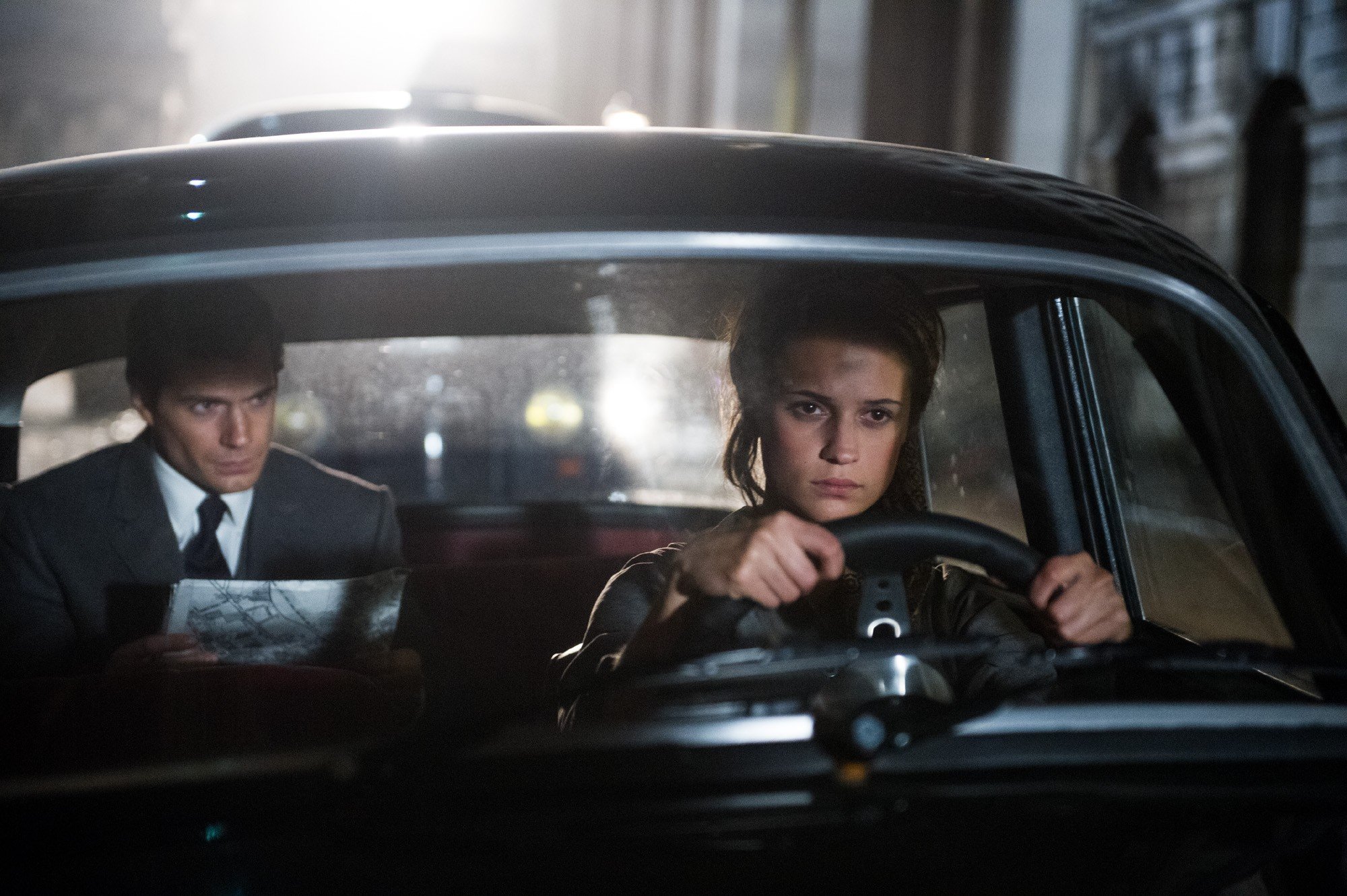 Henry Cavill and Alicia Vikander star in The Man from U.N.C.L.E.