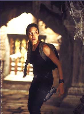 Angelina Jolie as Lara Croft