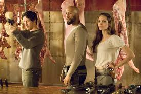 James McAvoy, Common and Angelina Jolie in Wanted